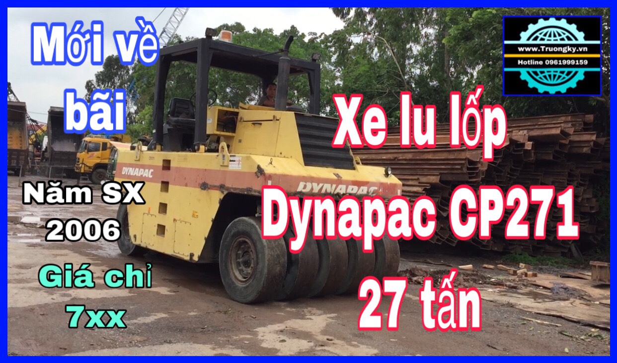 xe lu Dynapac CP271| xe lu tĩnh Dynapac (SOLD)