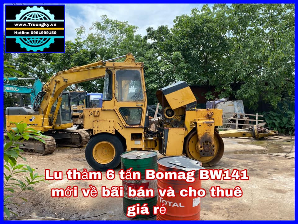 xe Lu 6 tấn Bomag BW141AC (SOLD)