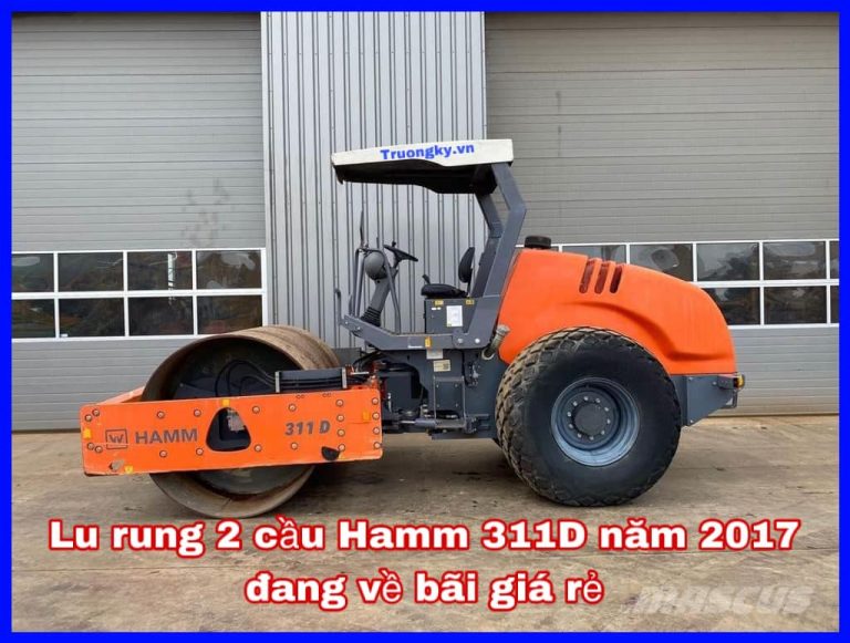 xe lu rung Hamm 311D năm 2017 (SOLD)
